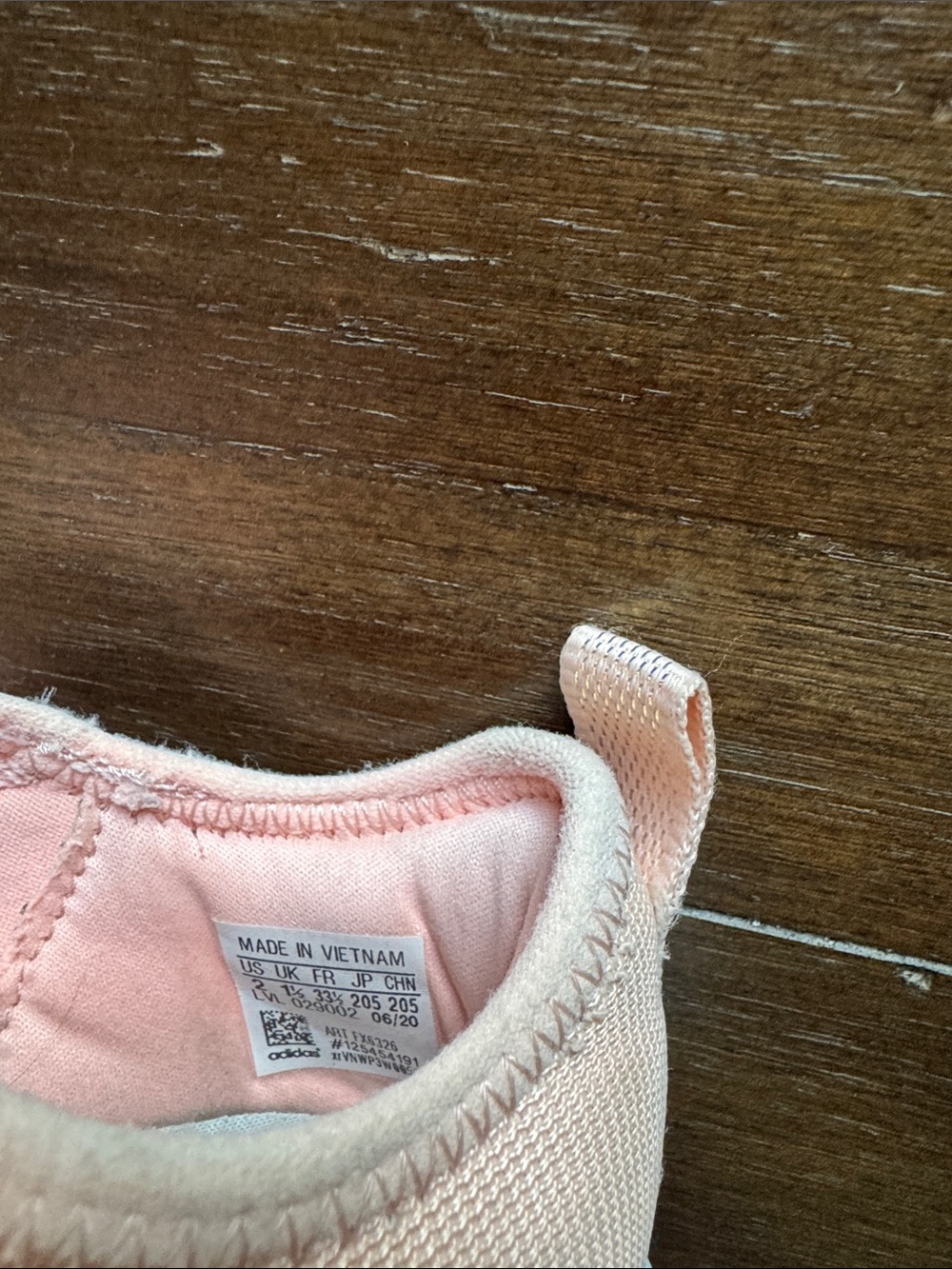 Size 2 girls adidas fortarun  running shoes - Picture 15 of 16